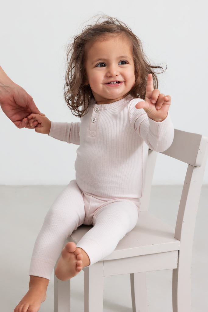 Modal leggings, Rosa