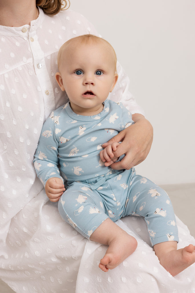 Pitti buksur, Blue Moomin