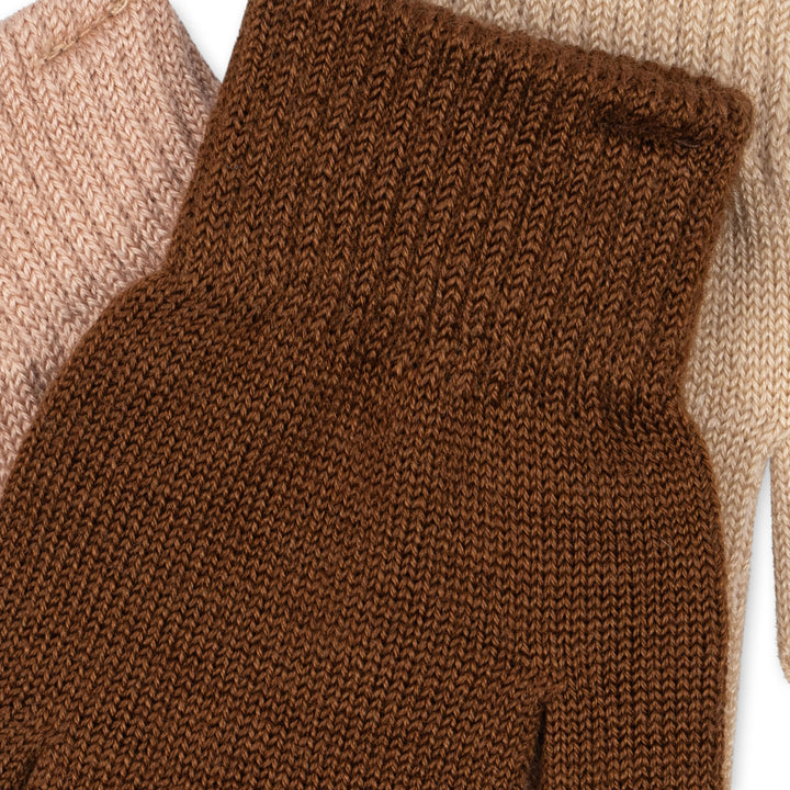 Filla hanskar, 3 pör, Sorbet