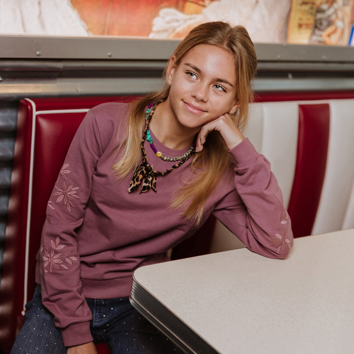 Sweatshirt, Burgundy