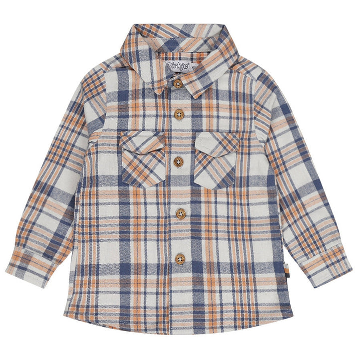 Skyrta, Light Grey Check