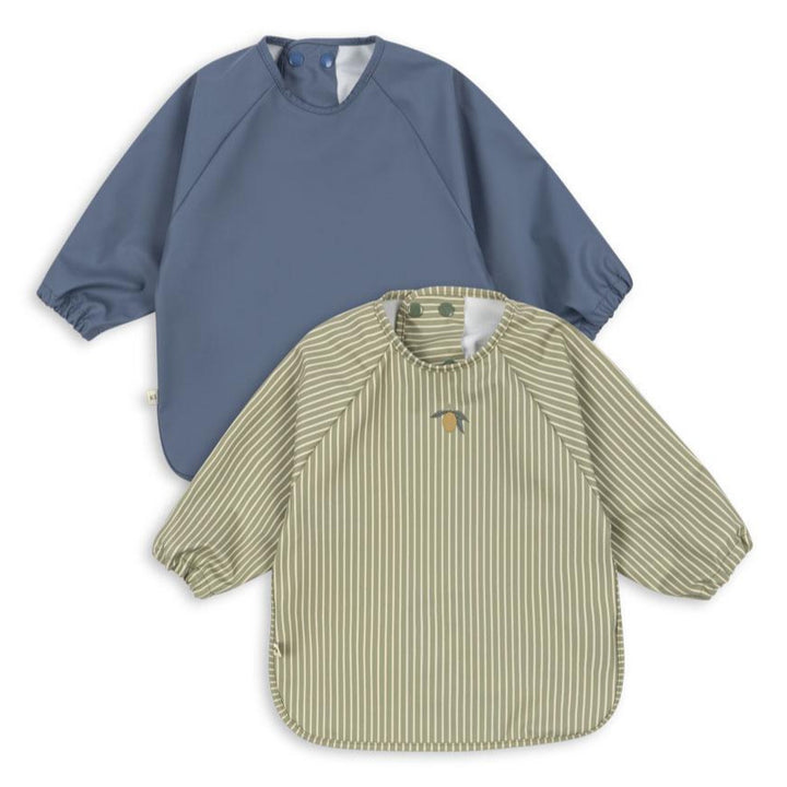 Bringuklútar, 2 stk, Tea Stripe