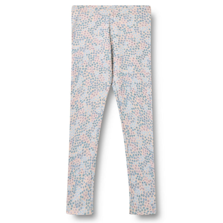 Jules leggings, Powder Blue Flowers