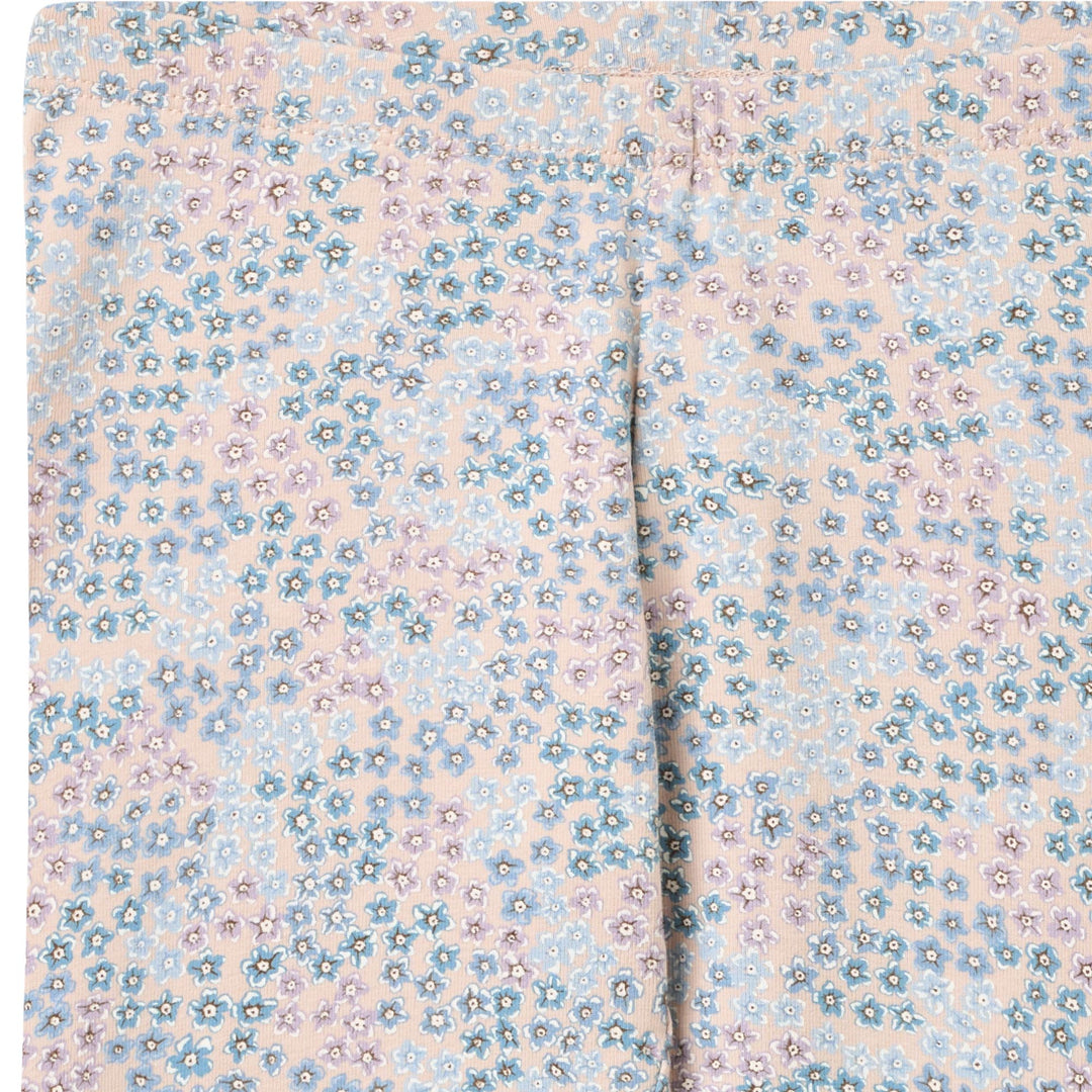 Jules leggings, Powder Blue Flowers