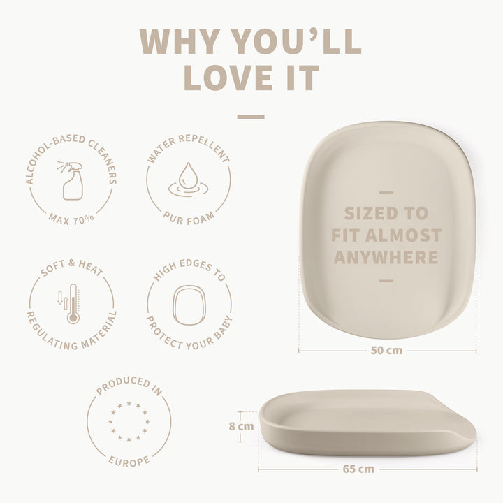 PUSLE PUR skiptipúði, Seabreeze Beige