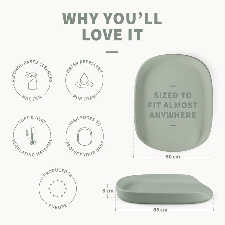 PUSLE PUR skiptipúði, Seagrass