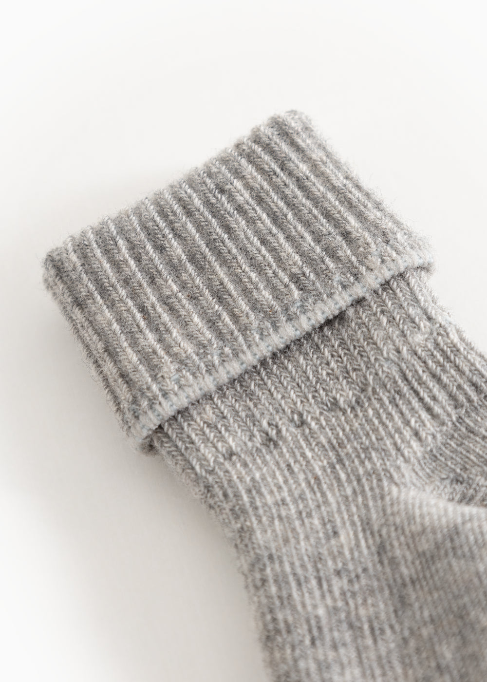 Smábarnasokkar, 2 pør, Grey Melange