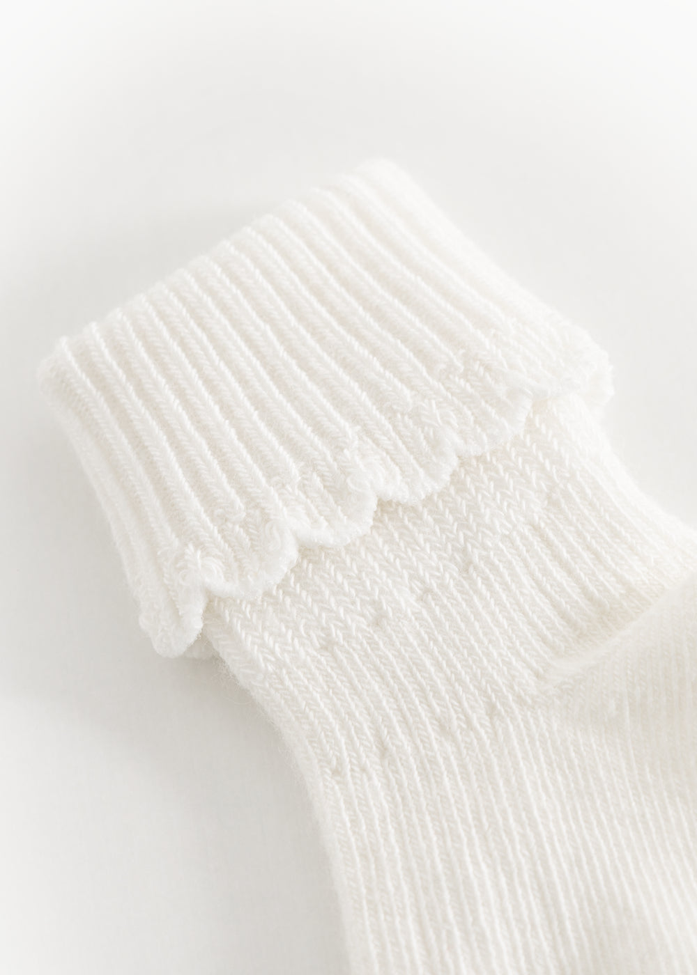 Smábarnasokkar, 2 pør, Gentle White