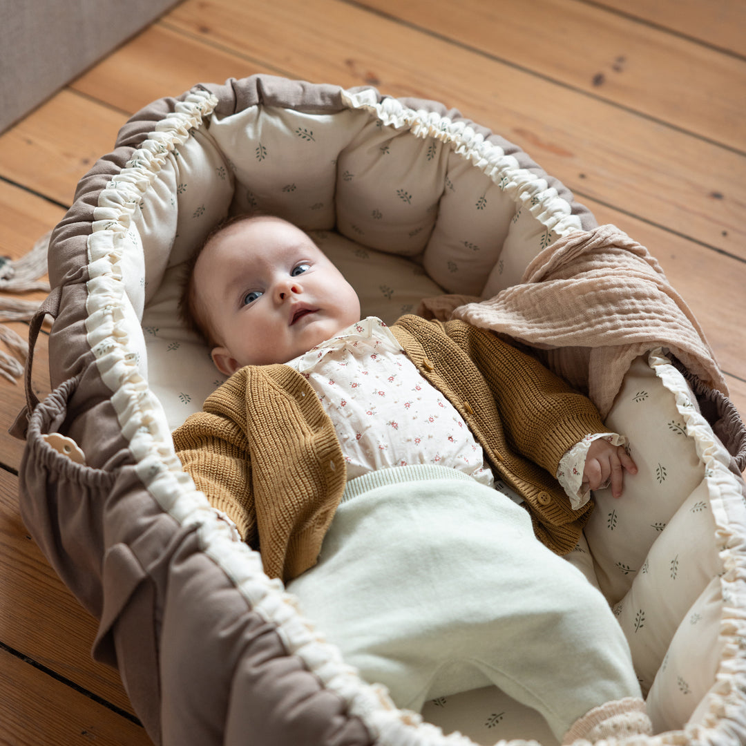 3-in-1 babynest, Sophora Leaves