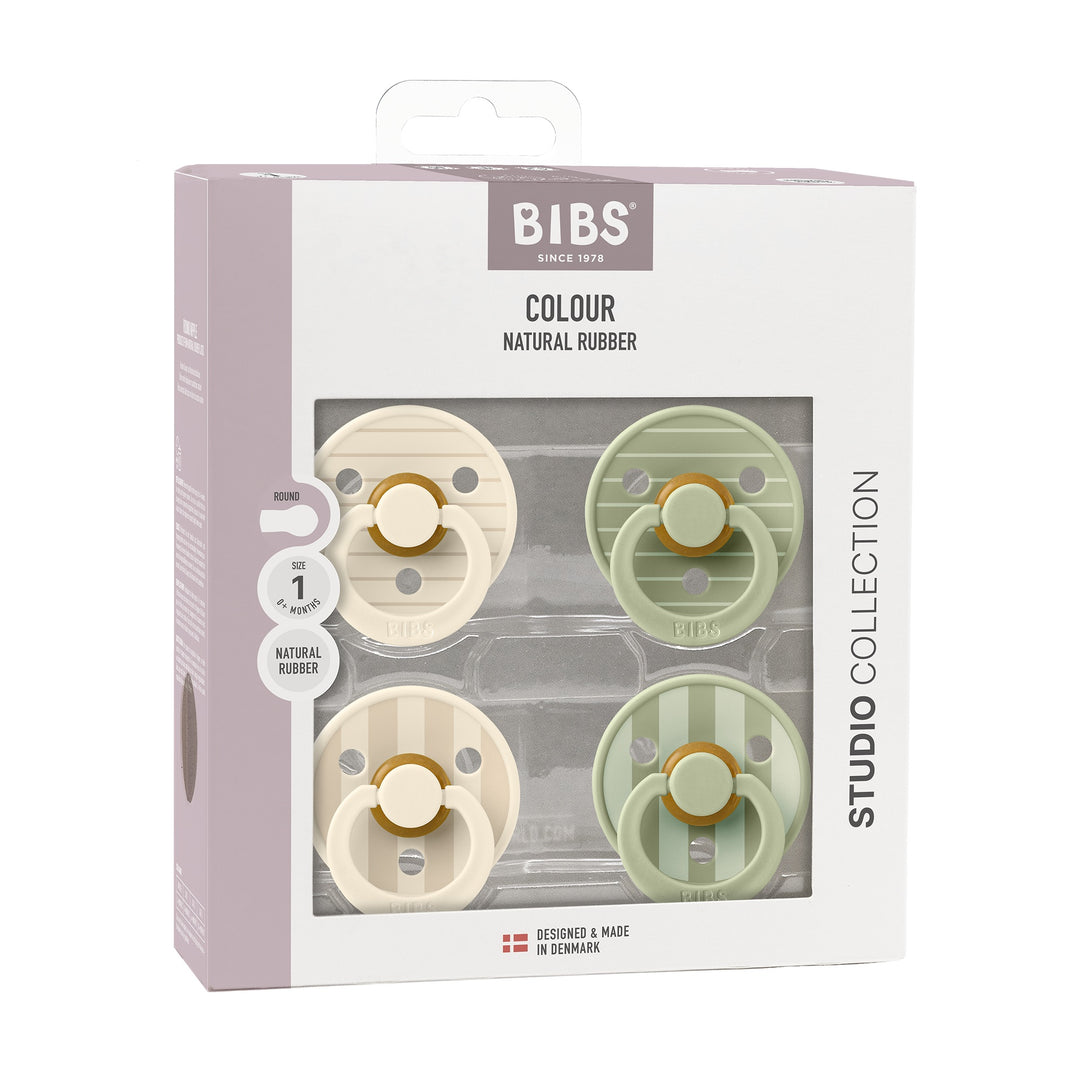 Studio, 4 stk, Ivory/Sage
