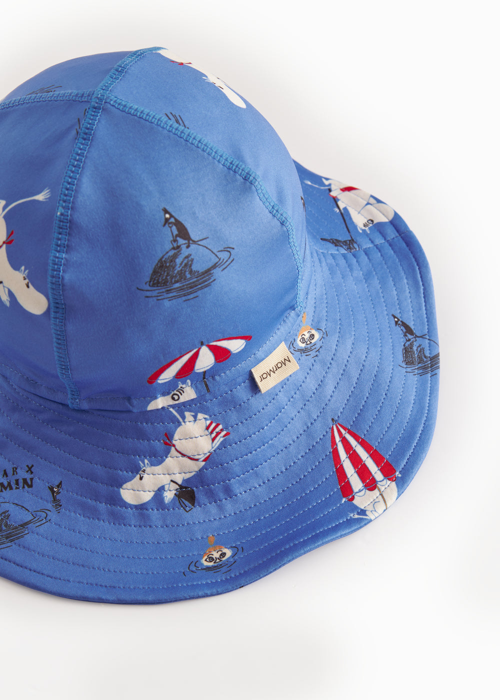 Alba svimjihattur, Swimming Moomin