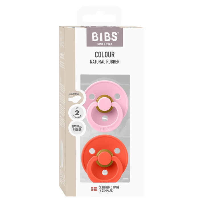 Colour, 2 stk, Baby Pink/Tango