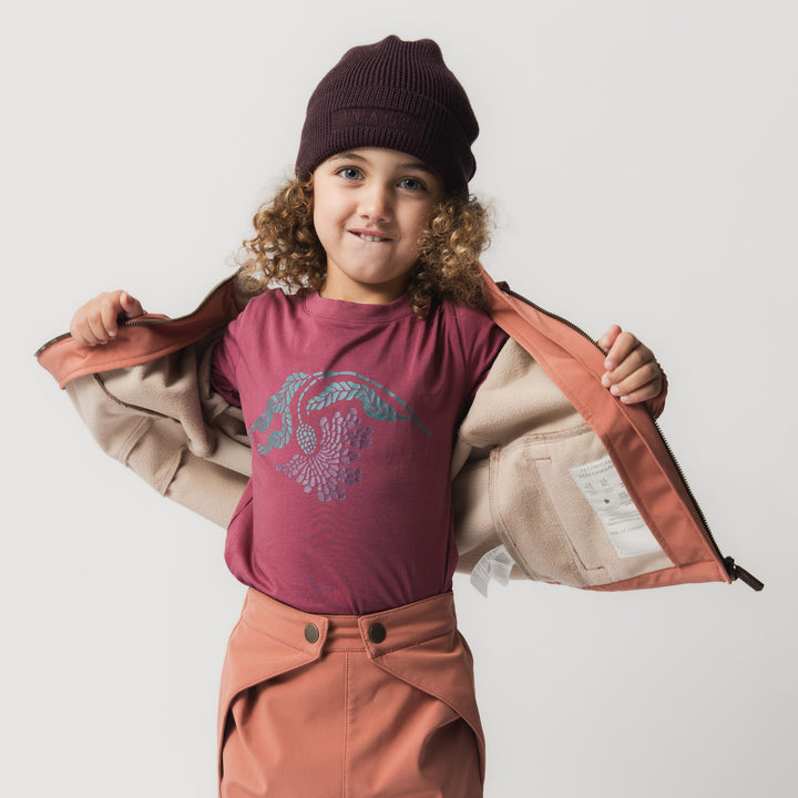 Boje beanie, Fudge Aubergine