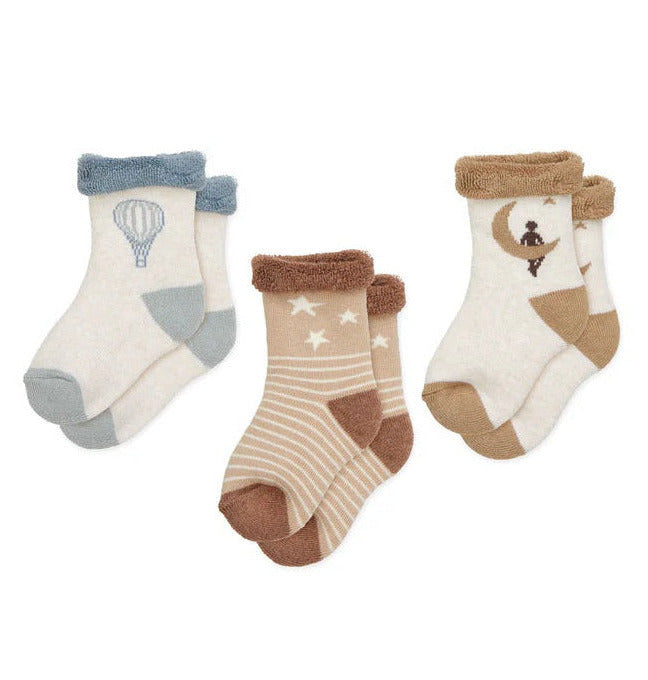 Baby sokkar, 3 pør, Dreamland