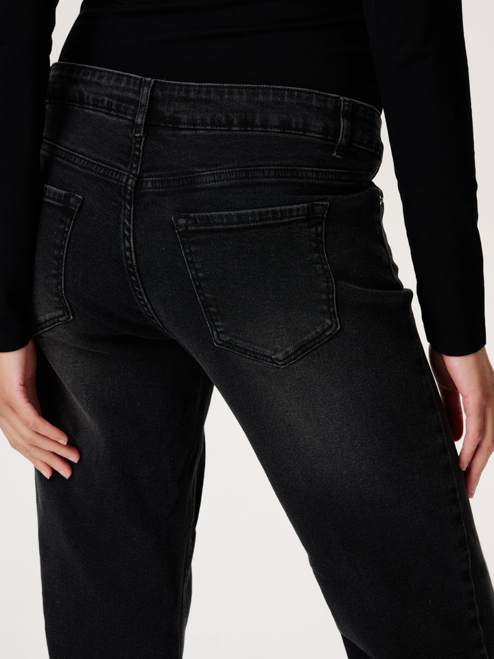 Azua mom jeans, Denim Black