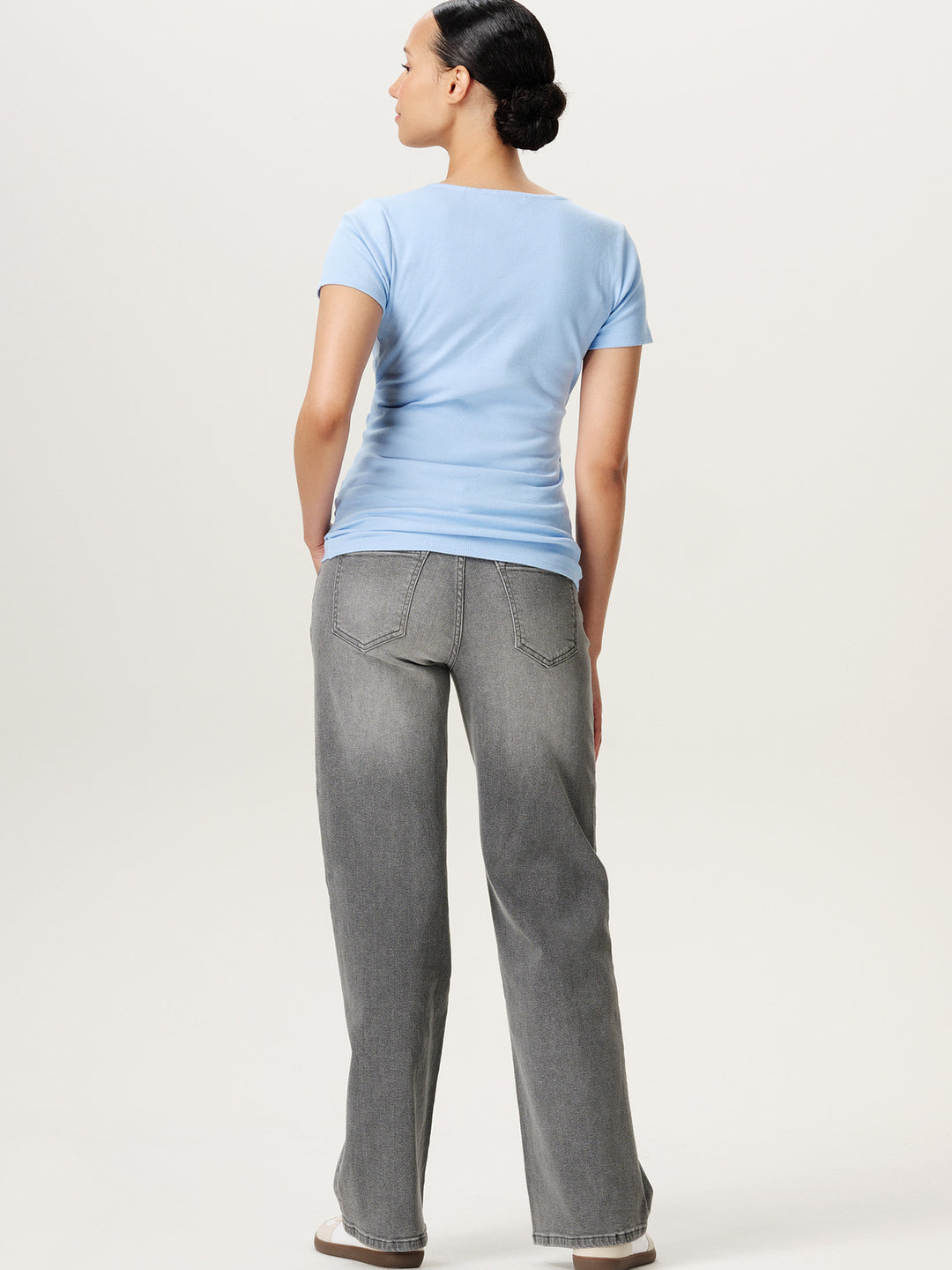 Lemi wide jeans, Denim Grey