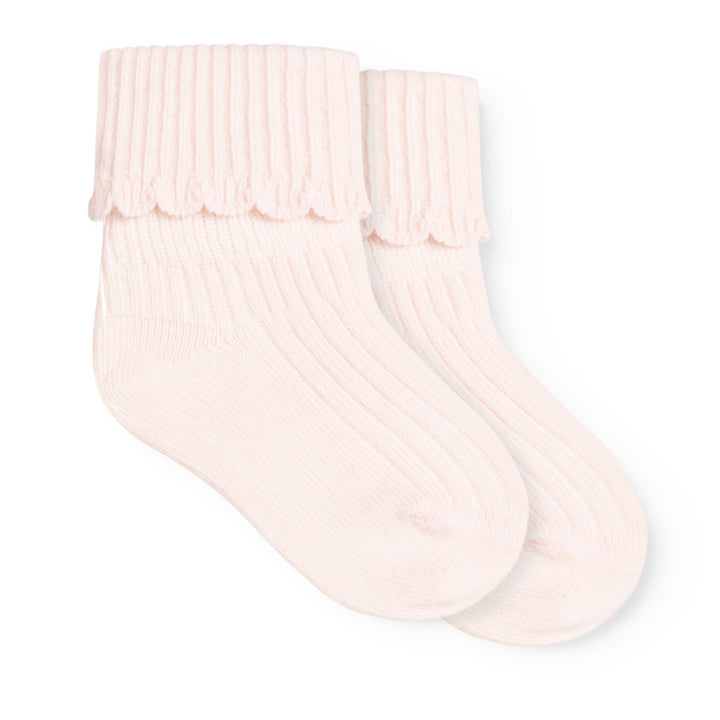Smábarnasokkar, 2 pør, Rosa