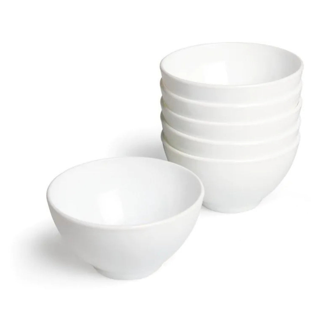 Skálir úr herdaðum glasi, 6 stk