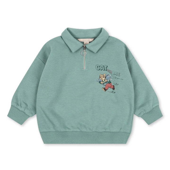 Lou sweatshirt, Granite Green