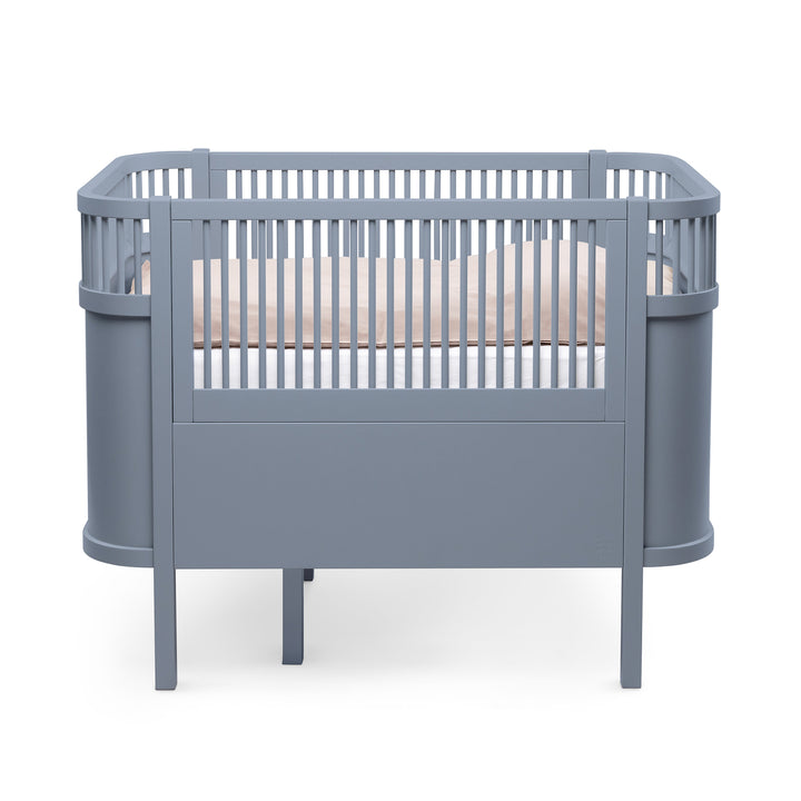 Sebra rúm, Baby og Junior, Forest Lake Blue