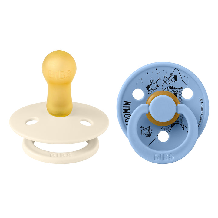 Moomin, 2 stk, Sky Blue/Ivory
