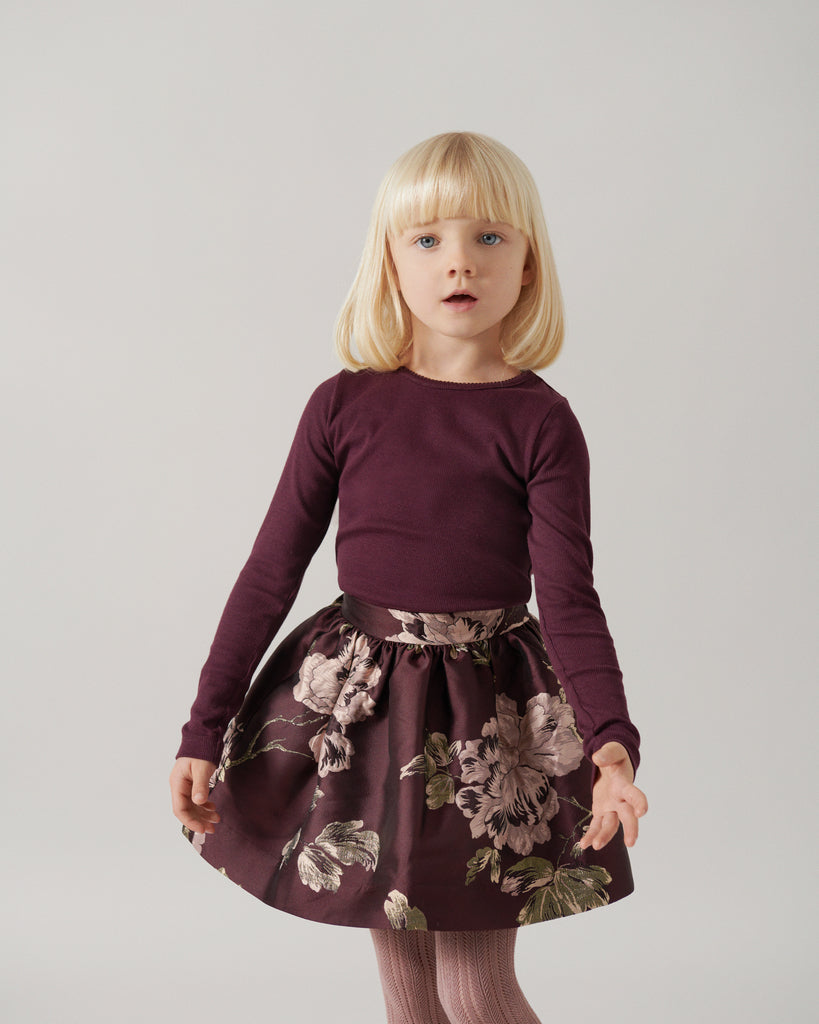 Tani blusa, Deep Mulberry