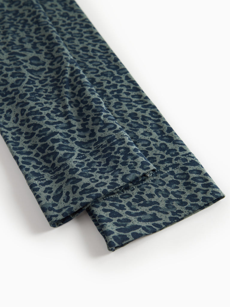 Leggings, Dusty Green Leo