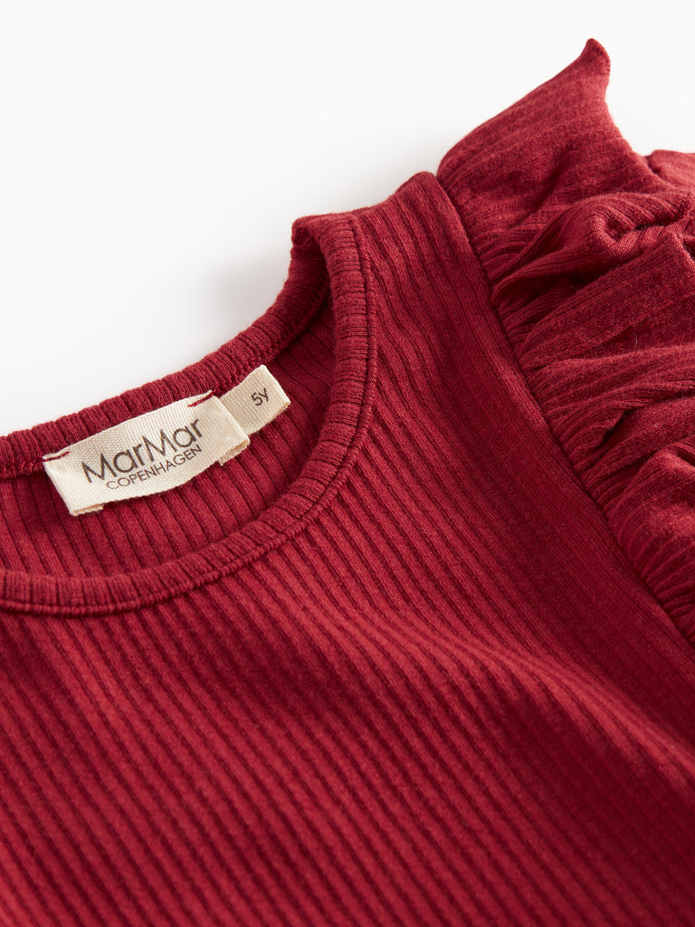 Dikte kjóli, Hibiscus Red