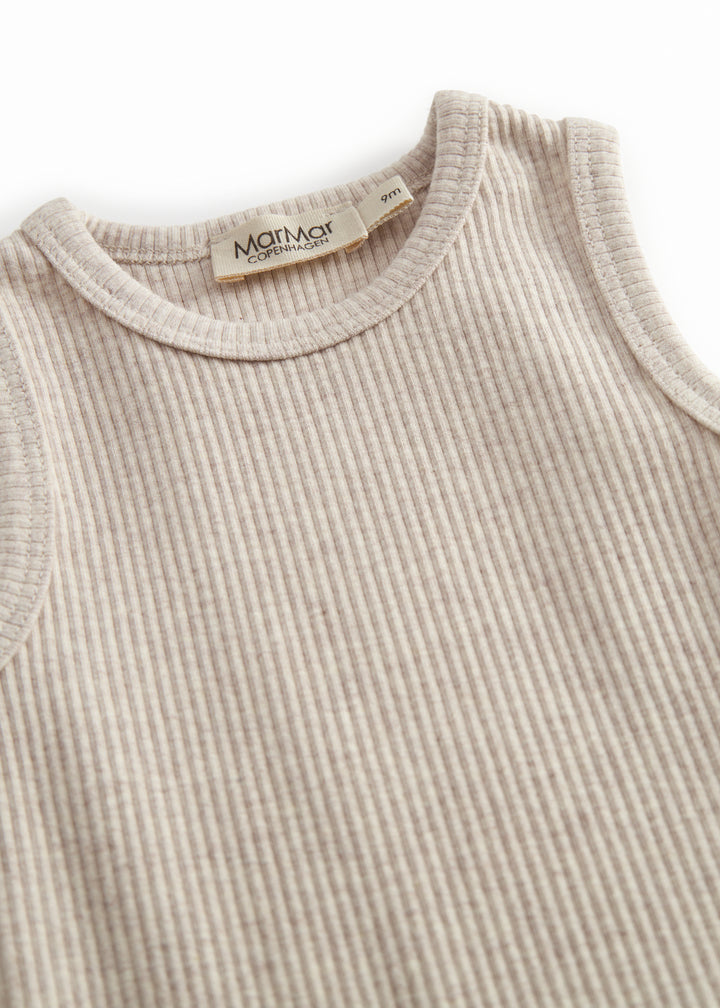 Modal body, Light Beige Melange