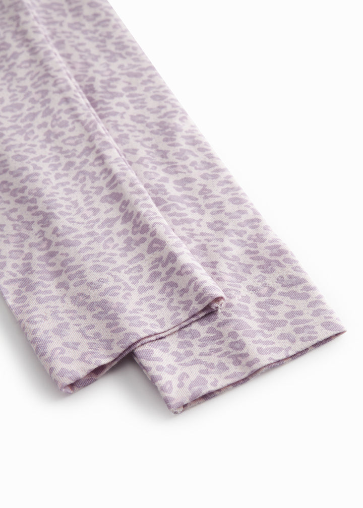 Leo leggings, Lilac Leo