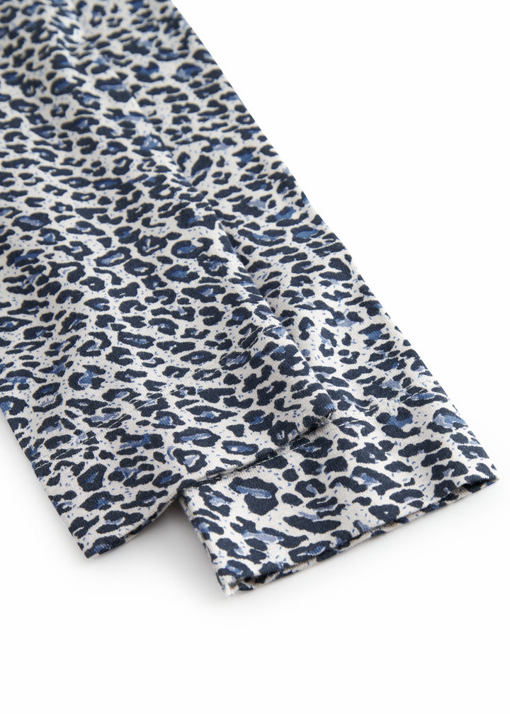 Leo leggings, Blue Leo