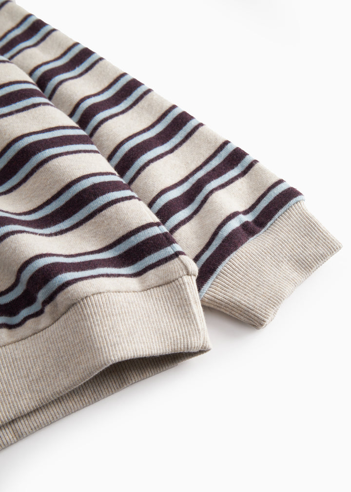 Thanos sweatshirt, College Stripe