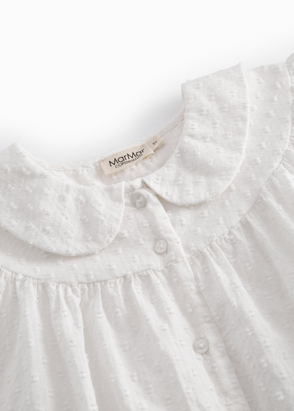 Trissy skjúrta, White