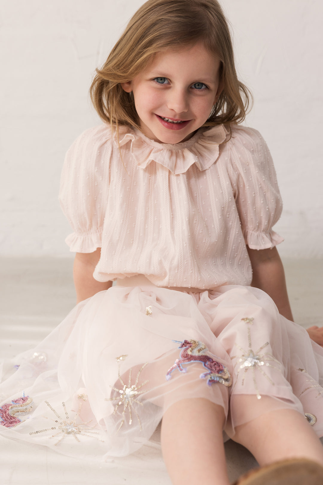 Talso blusa, Barely Rose