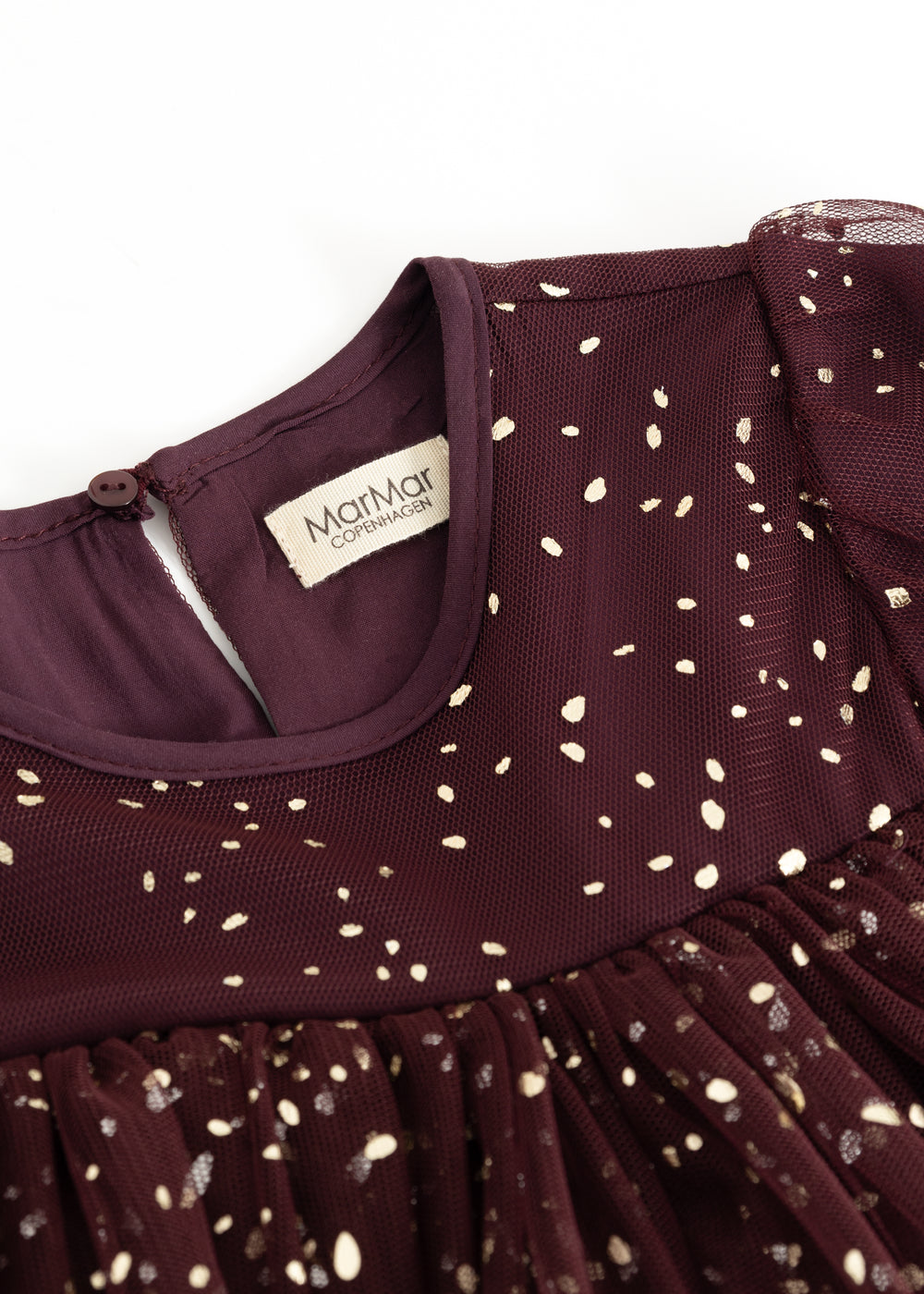 Dionne kjóli, Deep Mulberry
