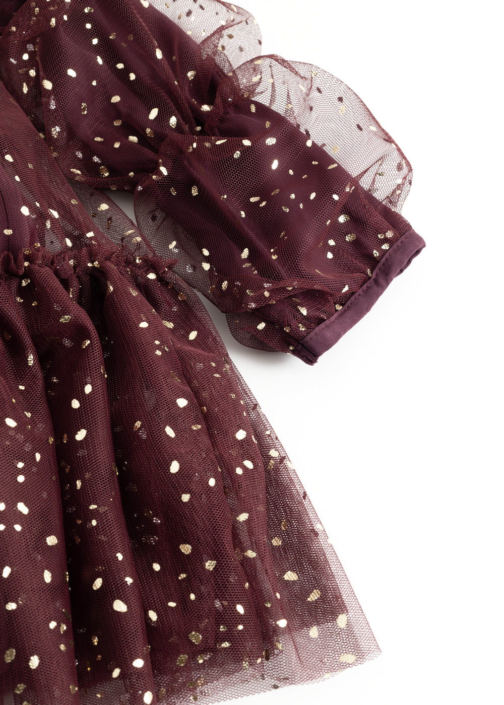 Dionne kjóli, Deep Mulberry