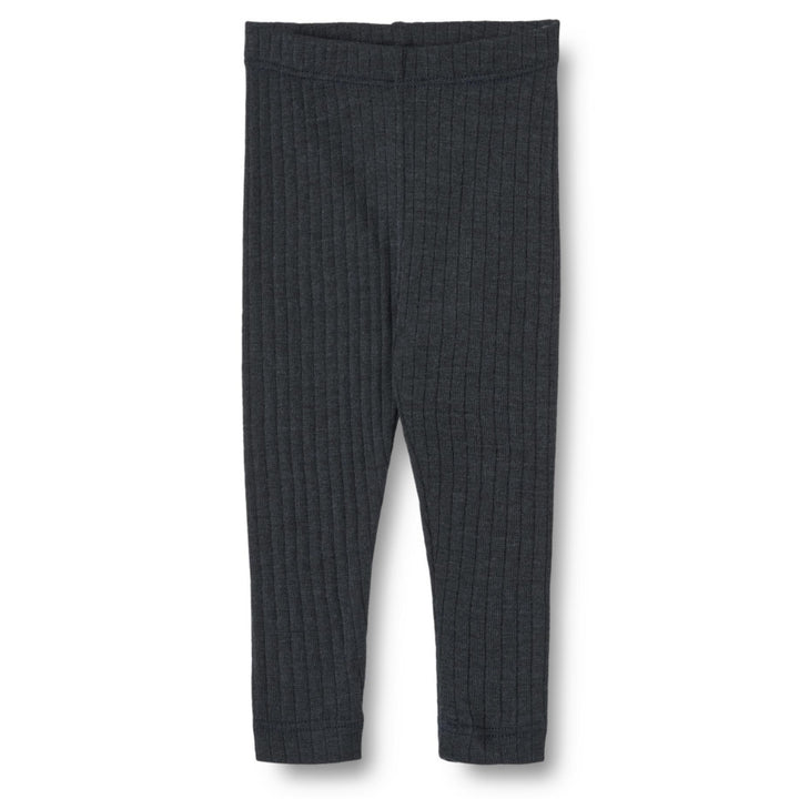 Agi Wool/Silk leggings, Navy