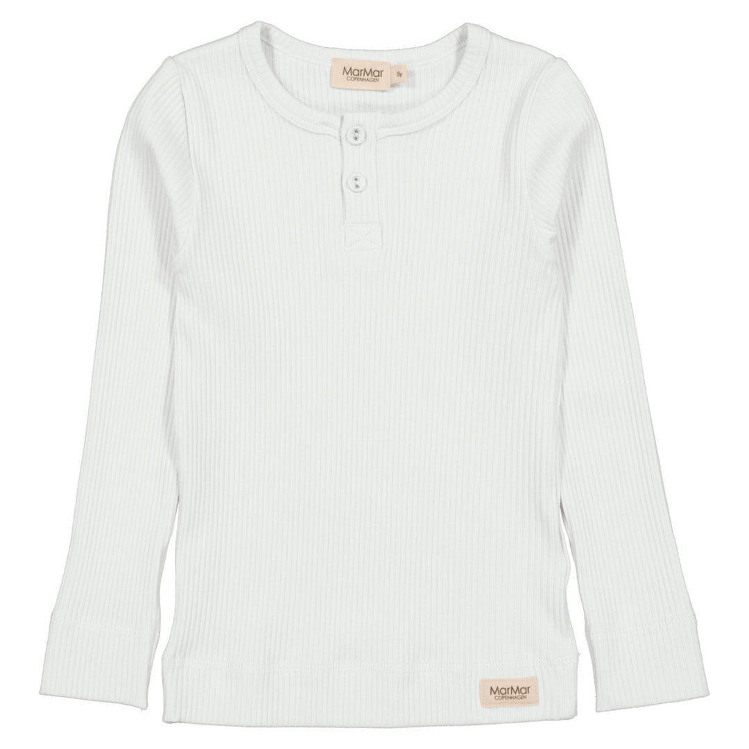 Modal blusa v/knappum, Mint Chalk