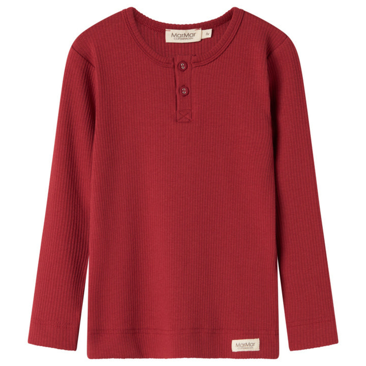 Modal blusa, Hibiscus Red