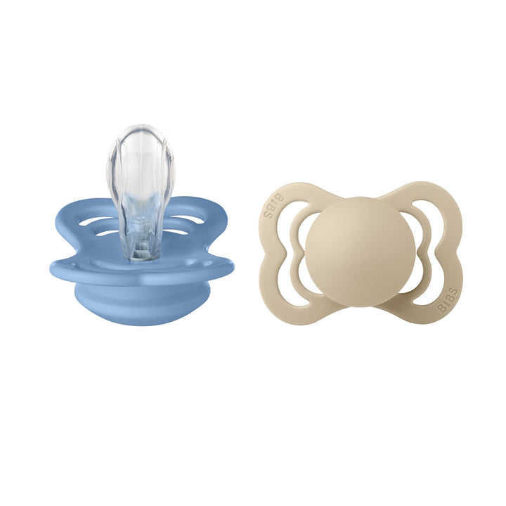 Supreme, 2 stk, Vanilla/Sky Blue