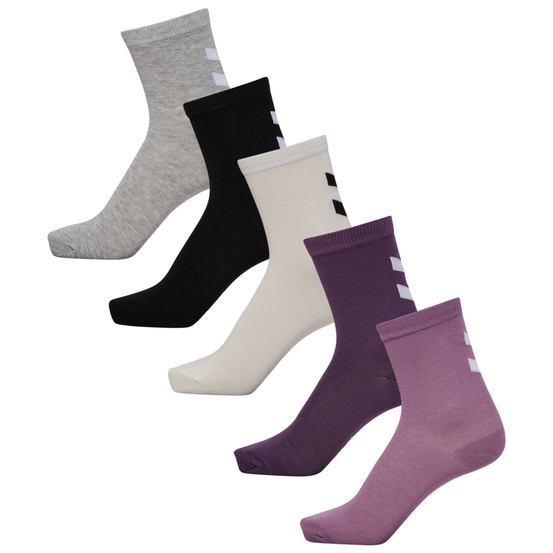 Make My Day sokkar, 5 pør, Black Plum