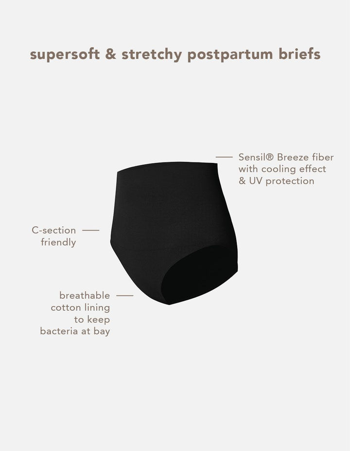 Lee post-partum trussur, Black