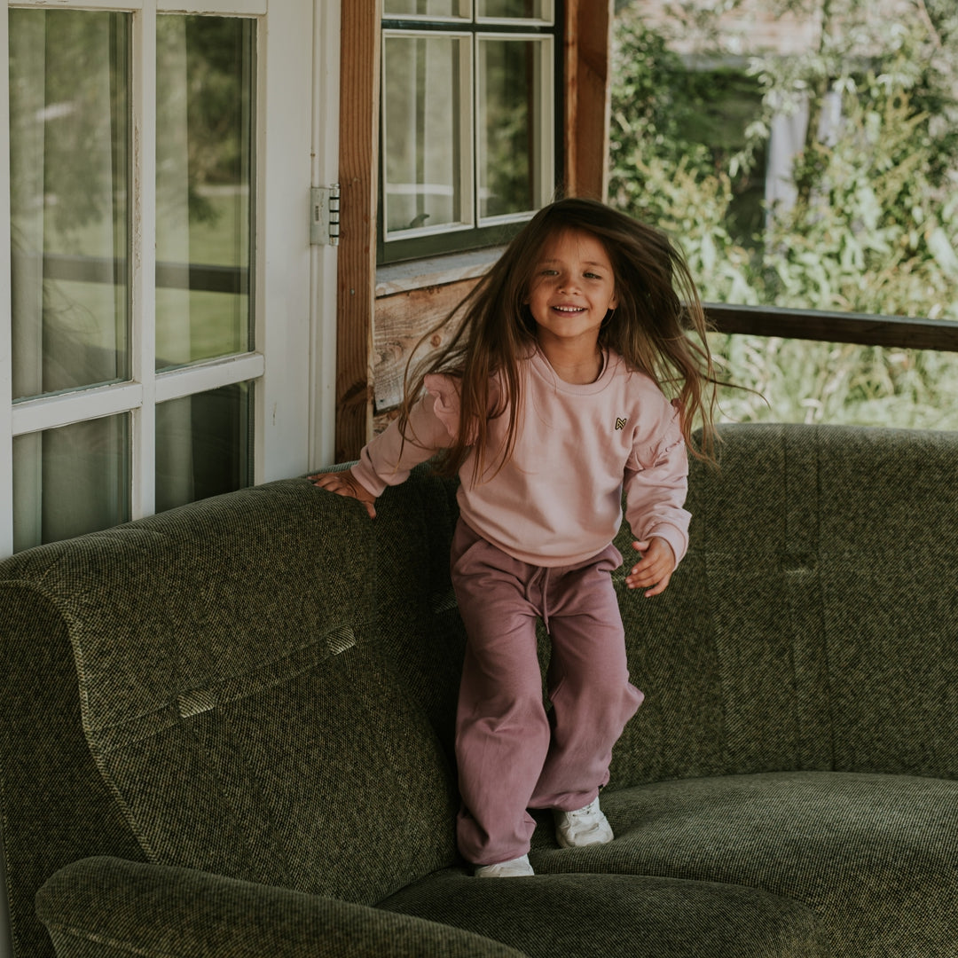 Sweatshirt, Dusty Pink
