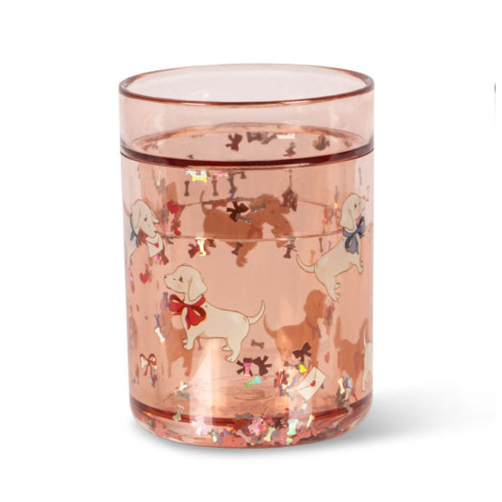 Glitter Cup, Woof Letter