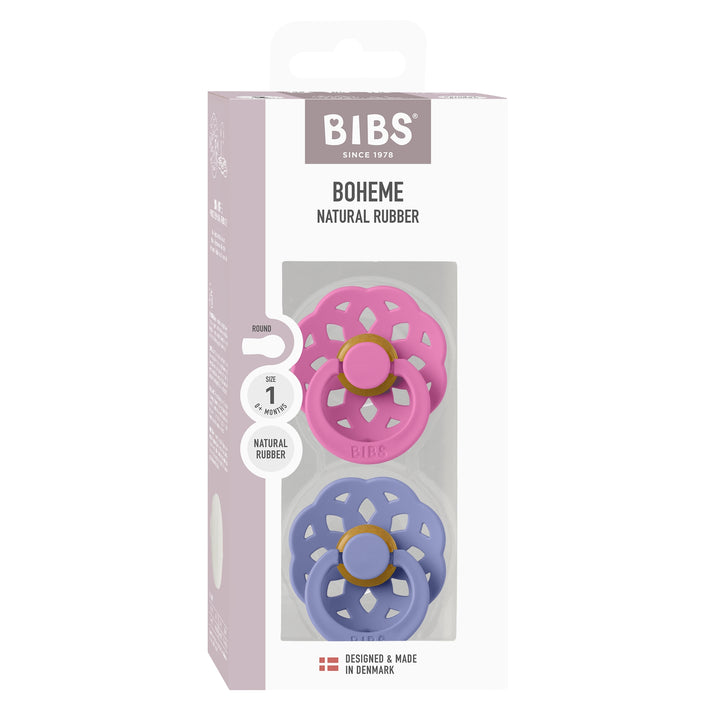 Boheme, 2 stk, Bubblegum/Peri