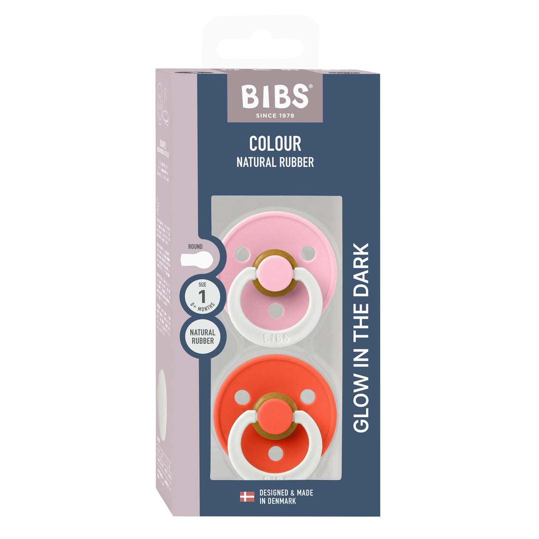 Colour Glow, 2 stk, Baby Pink/Tango