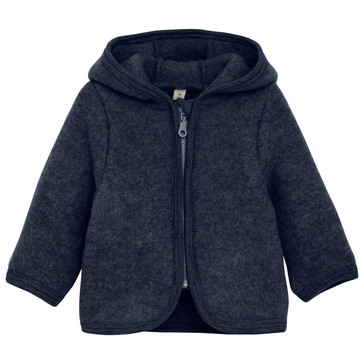 Ullarpeysa með eyrum, Navy Melange
