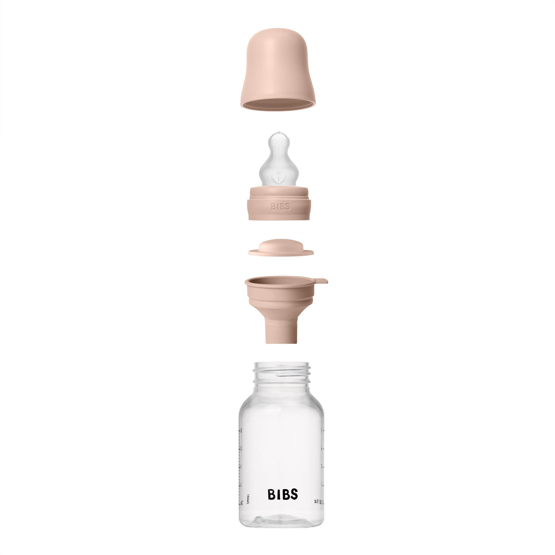 Fløska, 150 ml, Silikon, Blush