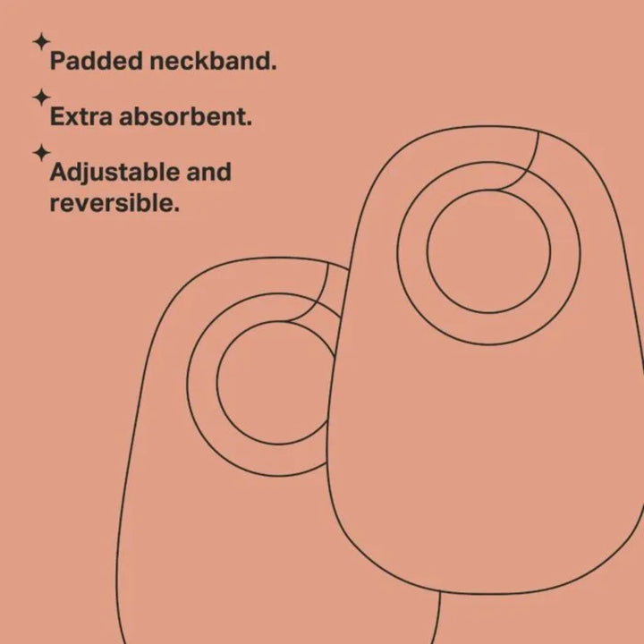 Bringuklútar, 2 stk, Blue