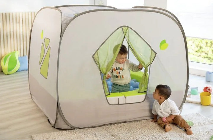 Pop-up spælihús v/bóltabað